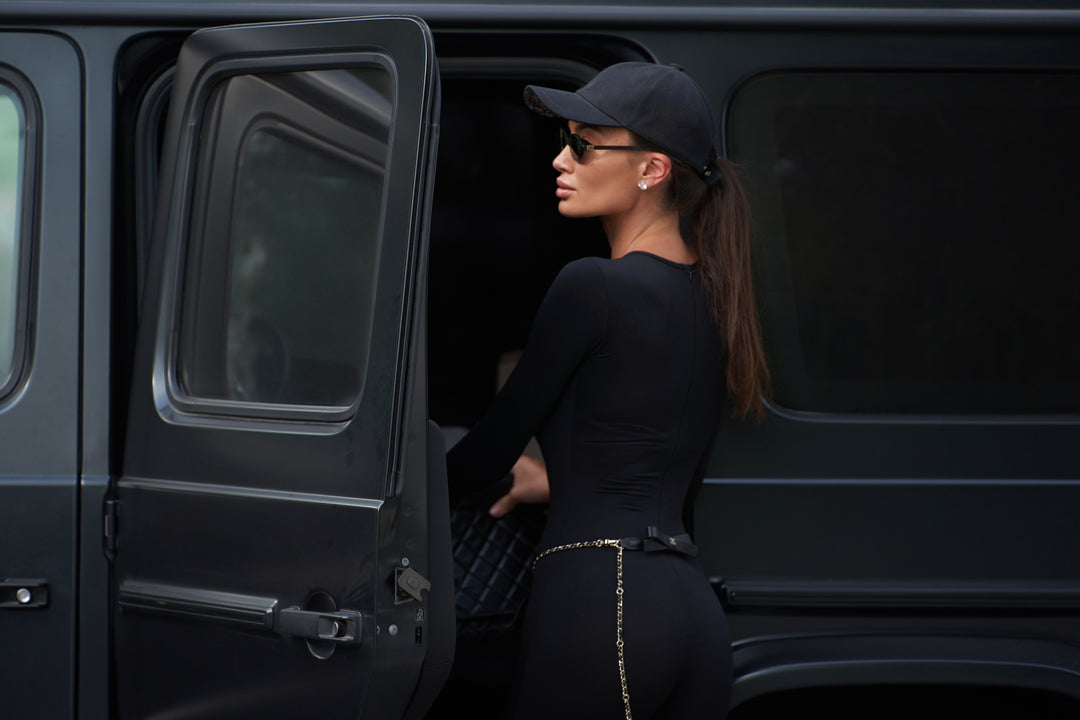 So black catsuit