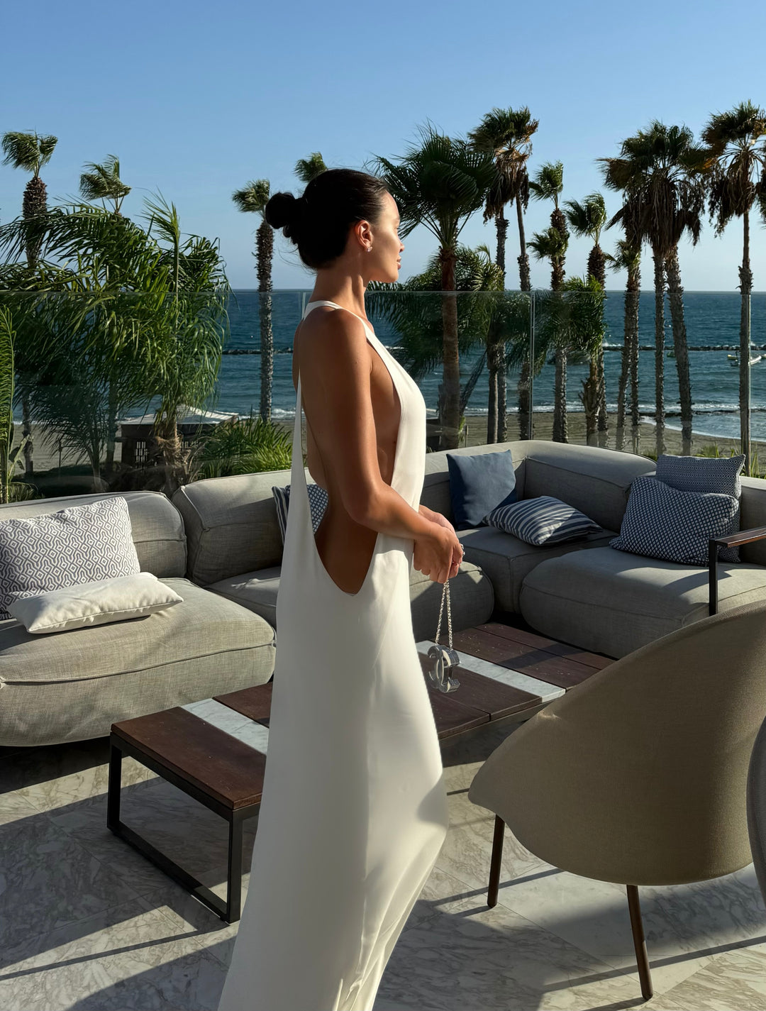 White Lotus Night Dress