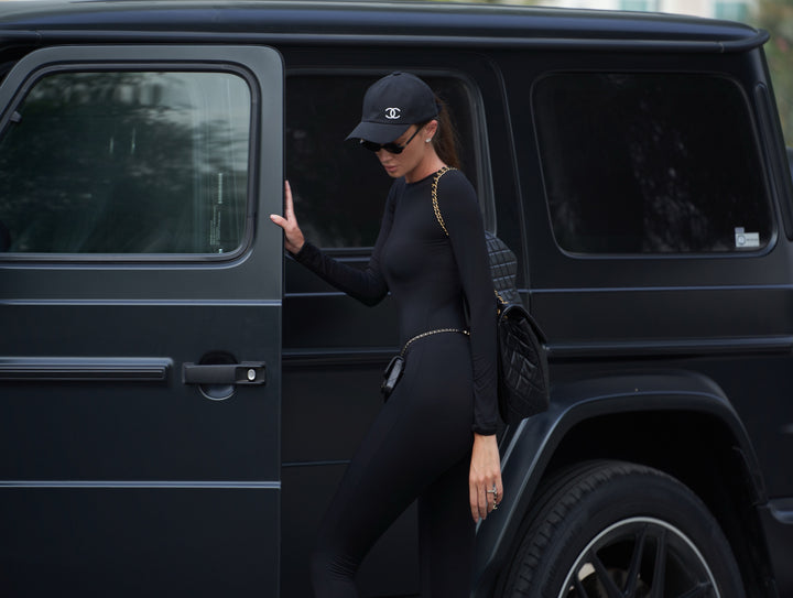 So black catsuit