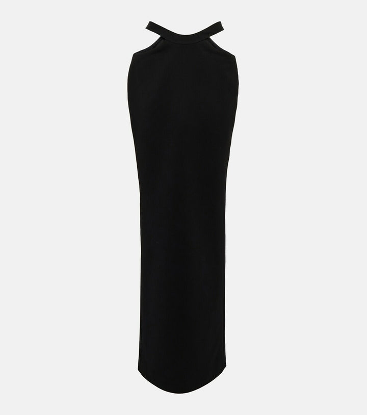 CUTOUT HIGH-RISE MAXI SKIRT