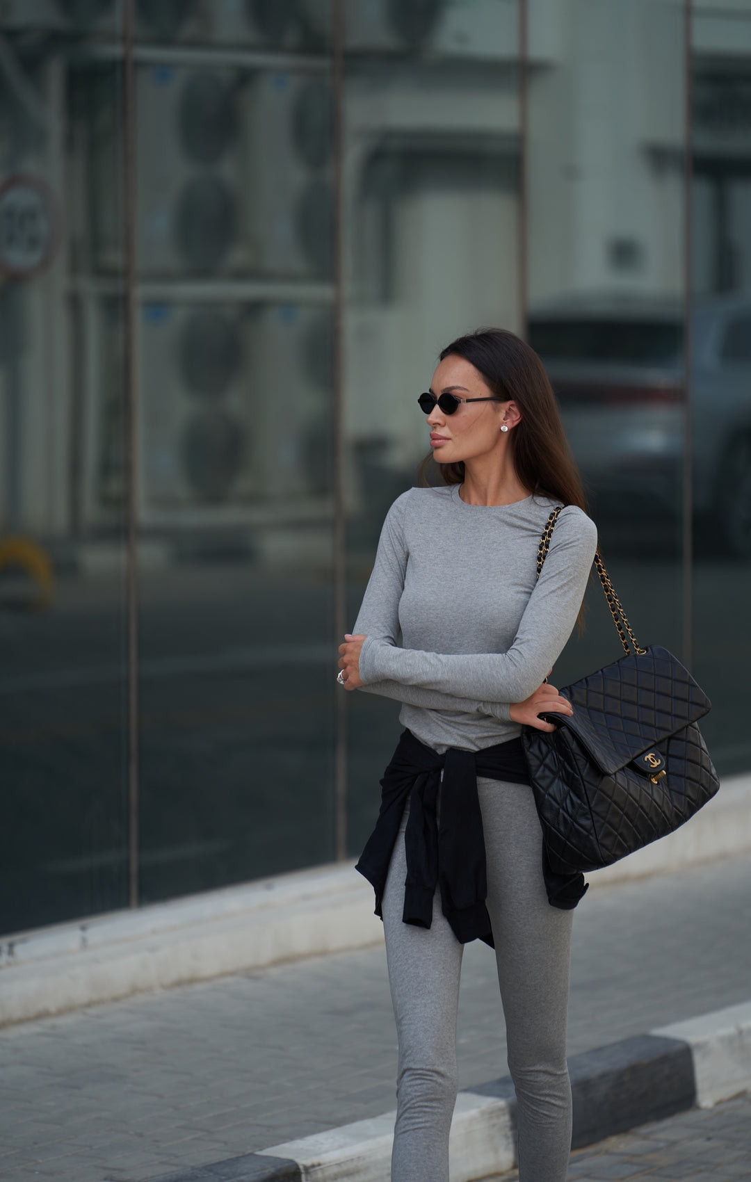 Essential leggings Stone