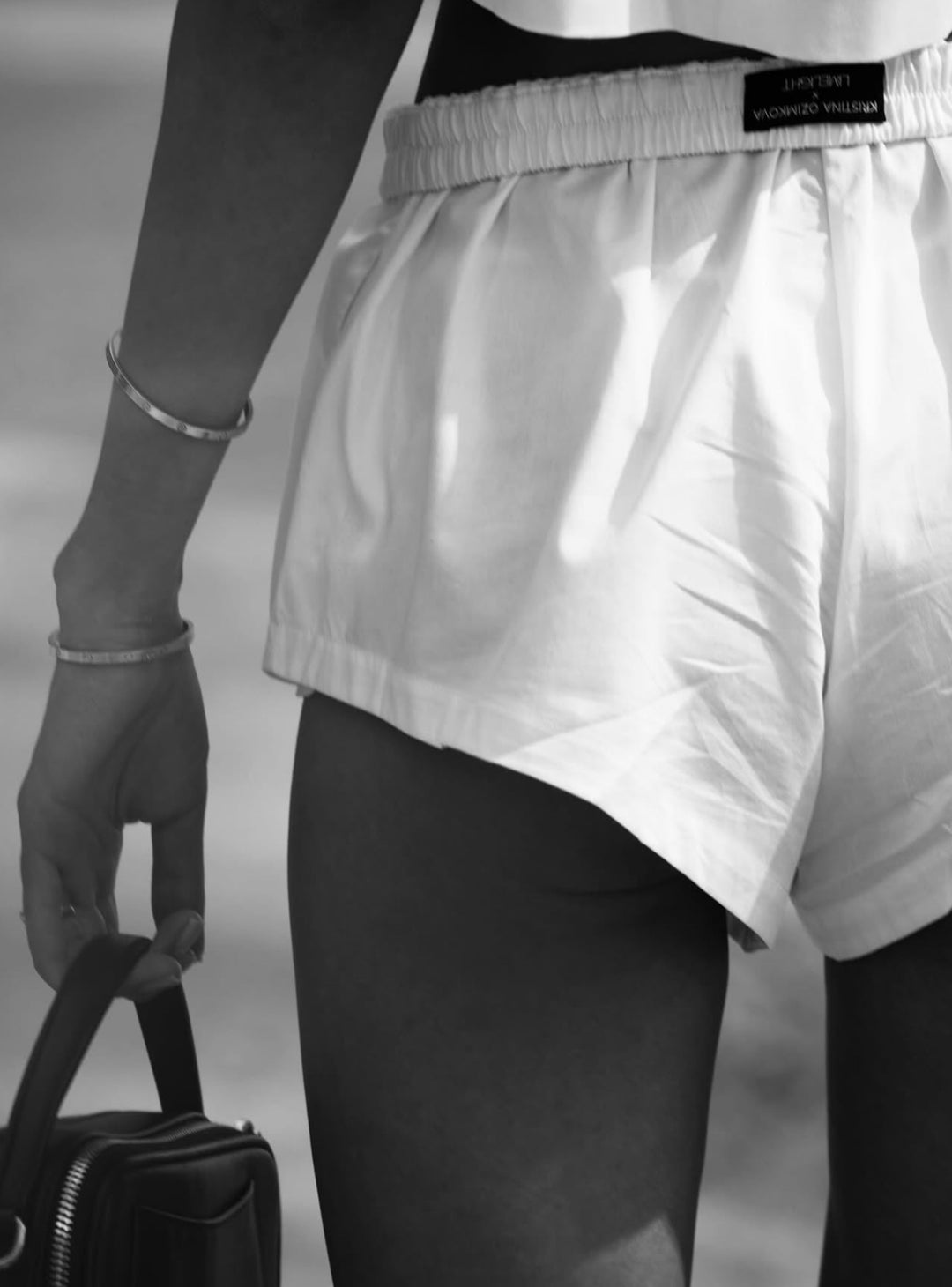 Iris cotton-poplin shorts