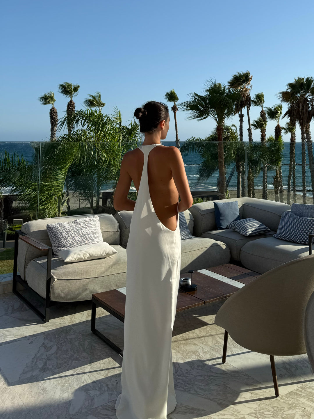 White Lotus Night Dress