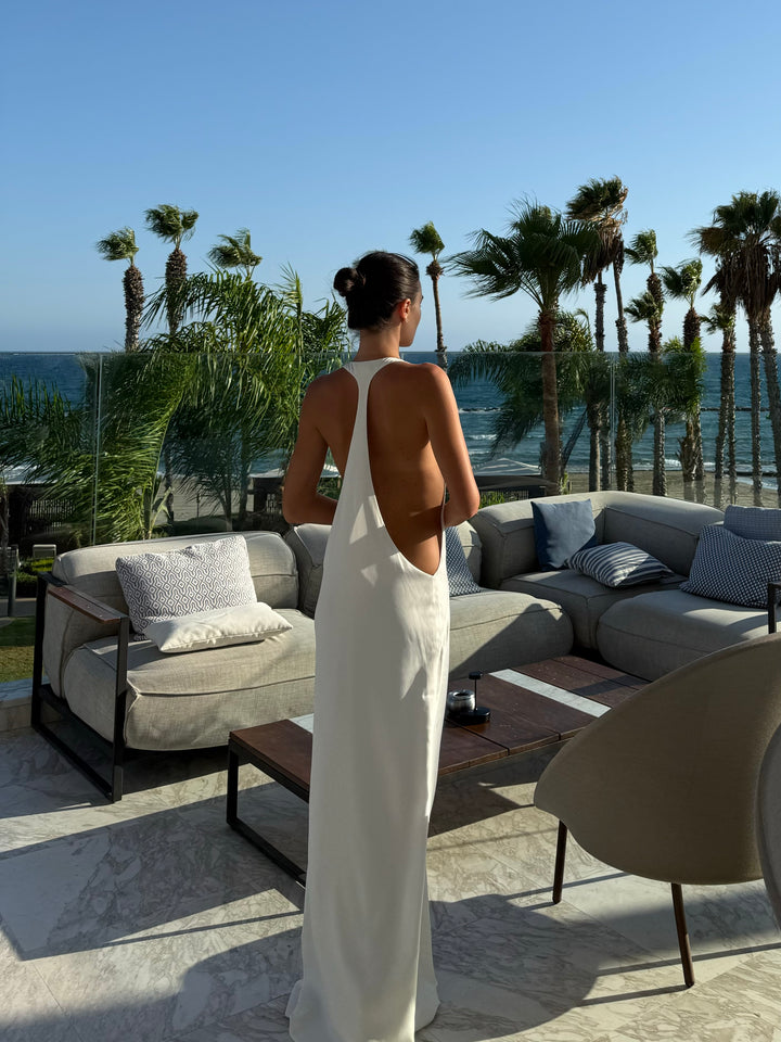 White Lotus Night Dress