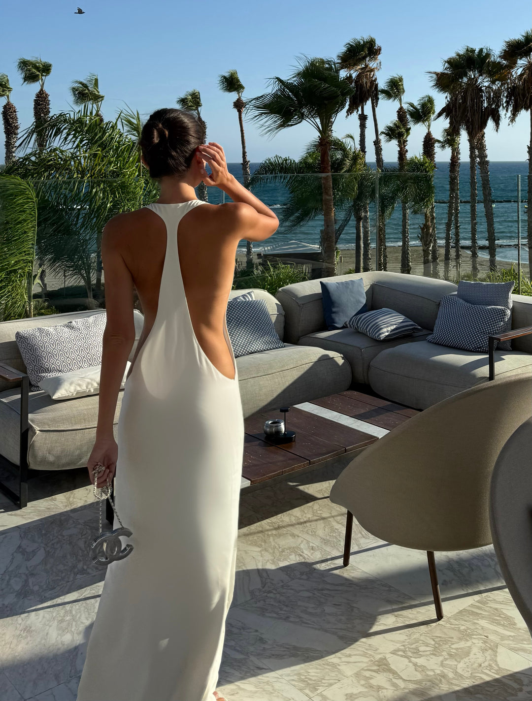 White Lotus Night Dress