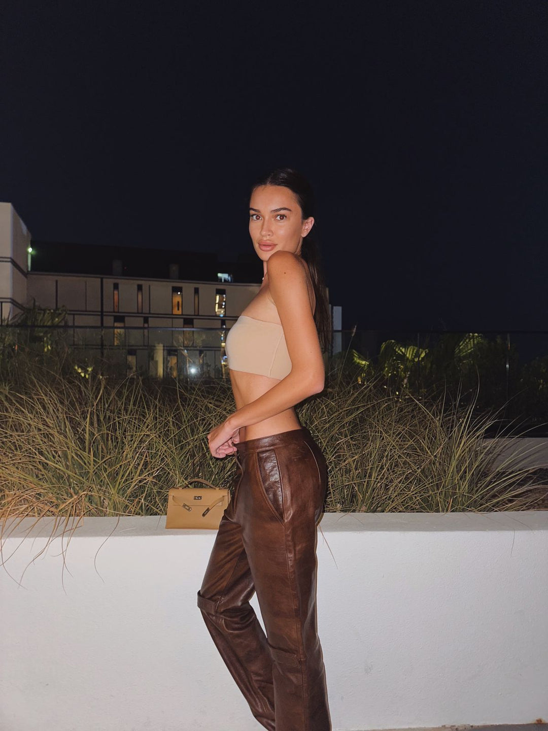 Leather pants