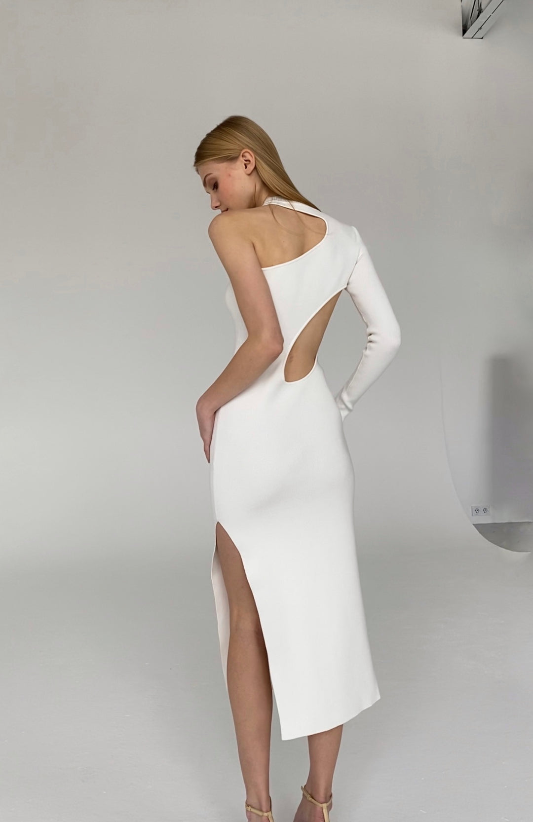 Alaise dress white