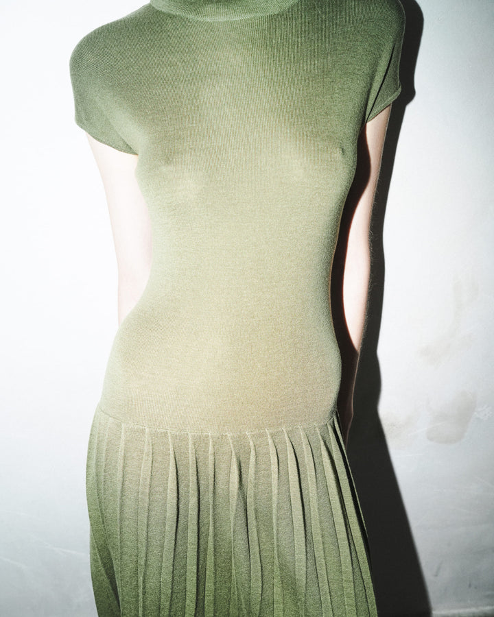 ANASTASIA CASHMERE AND SILK DRESS