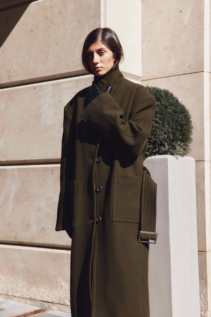 Coat Aspen olive