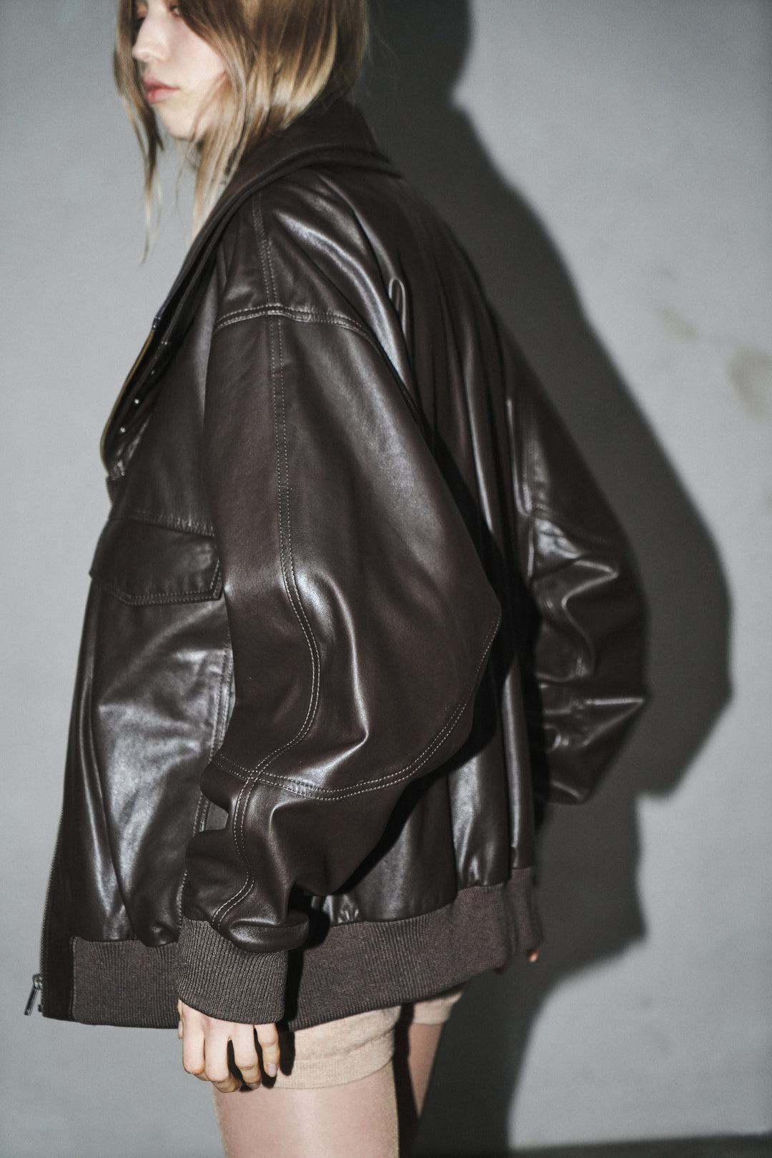 LEATHER WINTER JACKET