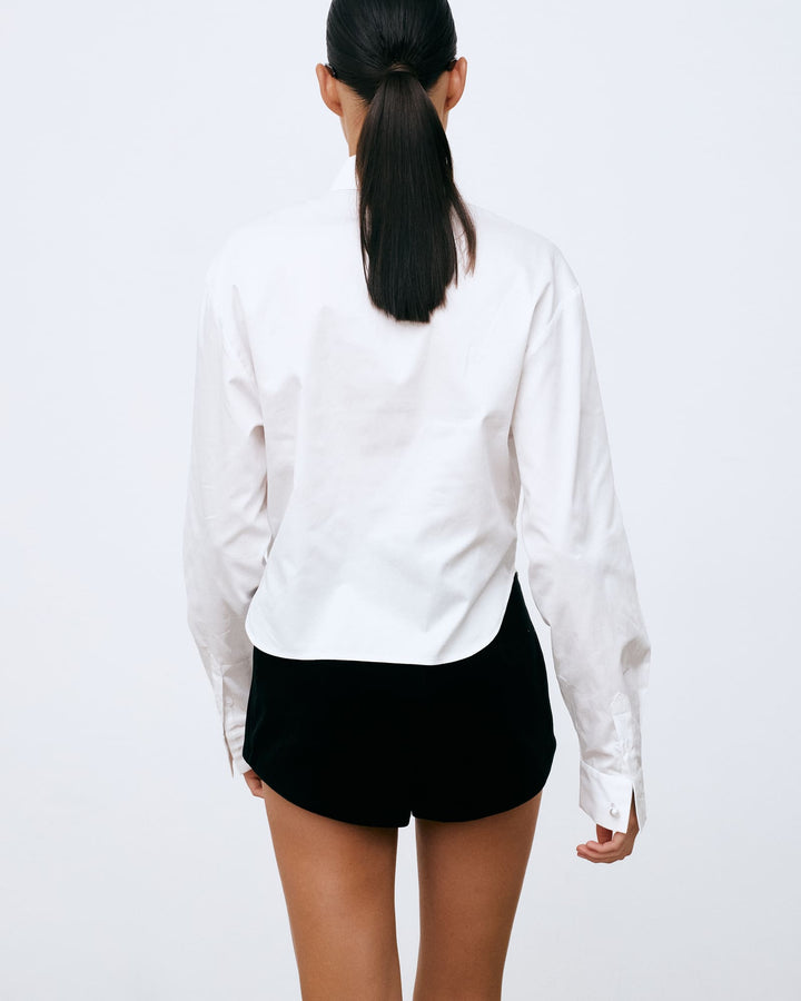 LOULOU SHIRT WITH FRENCH CUFFS