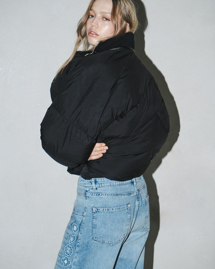 SO BLACK PUFFER WINTER JACKET